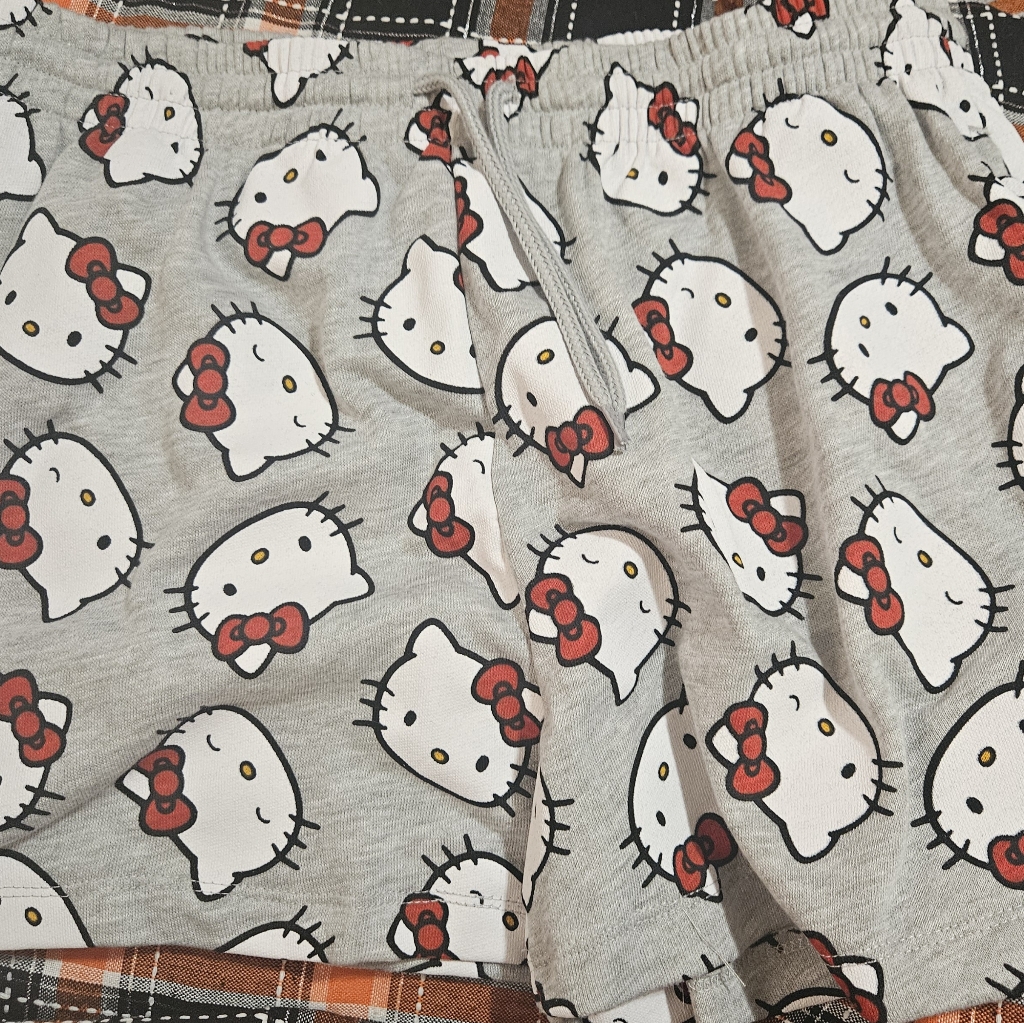 Brand New Hello Kitty Gray Shorts